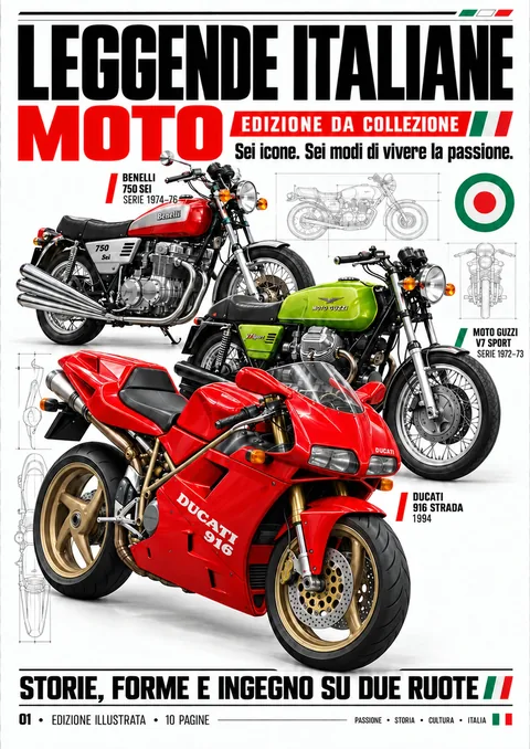 La copertina — pagina reale della collezione