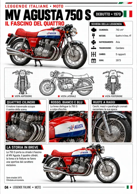 MV Agusta 750 S — pagina reale della collezione